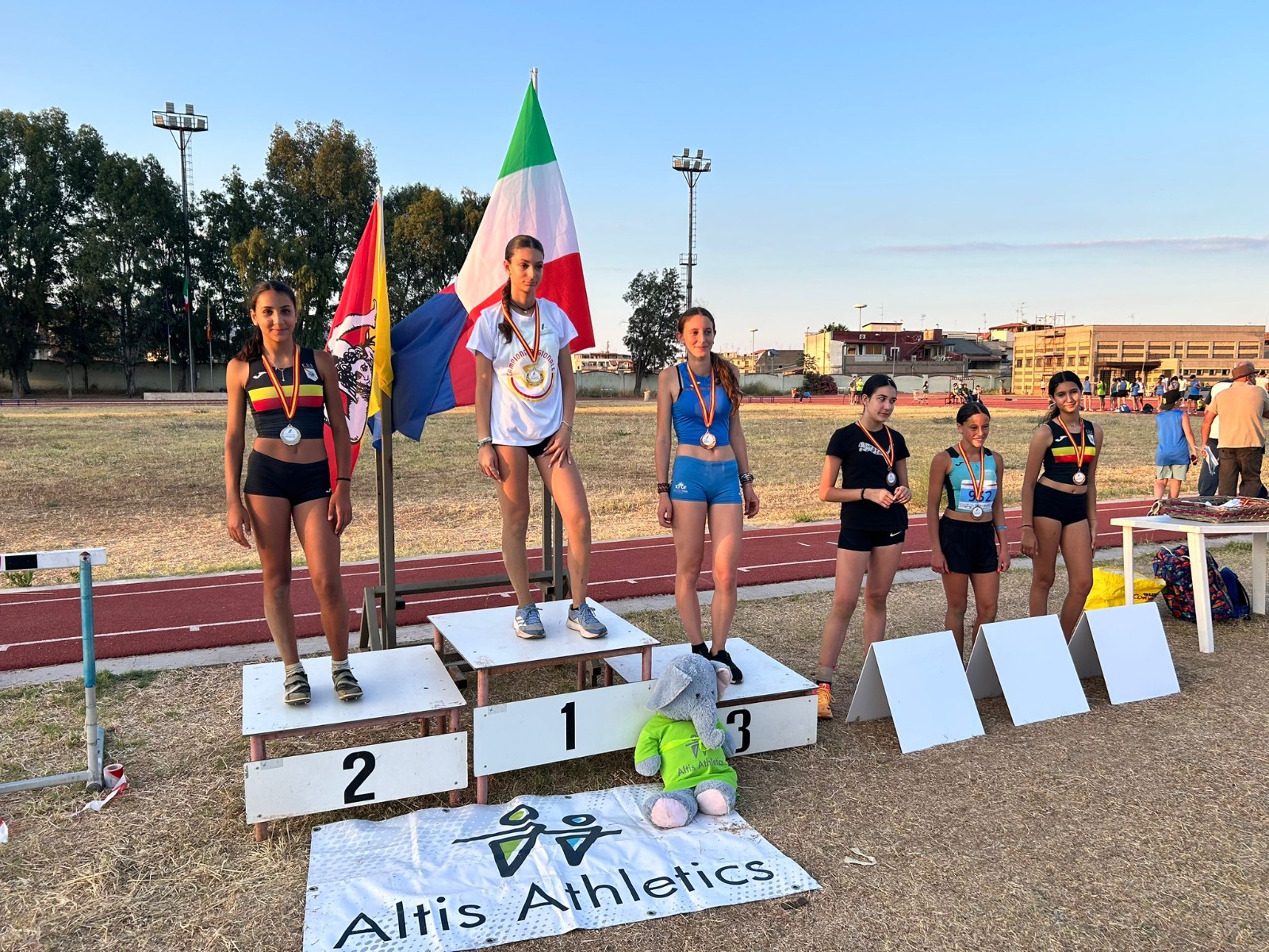 Campionati Regionali Assoluti, Altis 28 atleti gara.